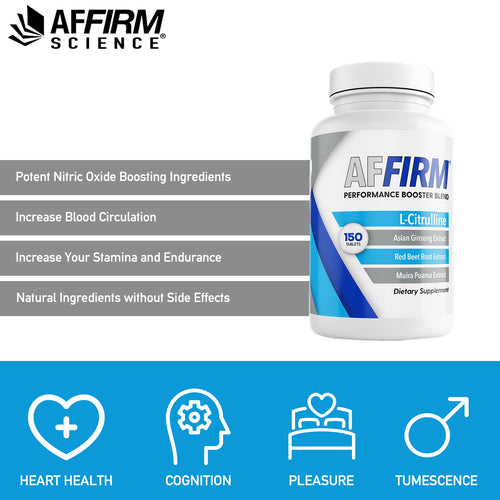 AFFIRM L-CITRULLINE DIETARY SUPPLEMENT I 150 TABLETS