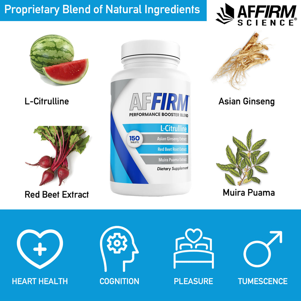 
                  
                    Load image into Gallery viewer, AFFIRM L-CITRULLINE DIETARY SUPPLEMENT I 60 TABLETS
                  
                