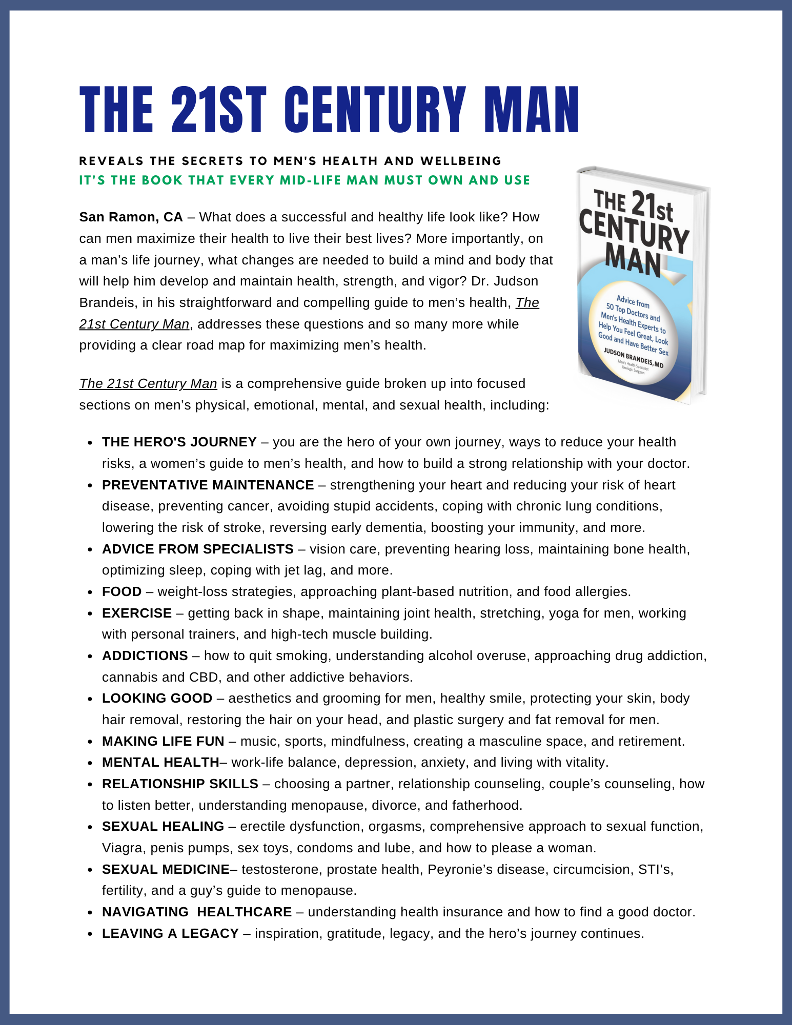 The 21st CENTURY MAN BOOK