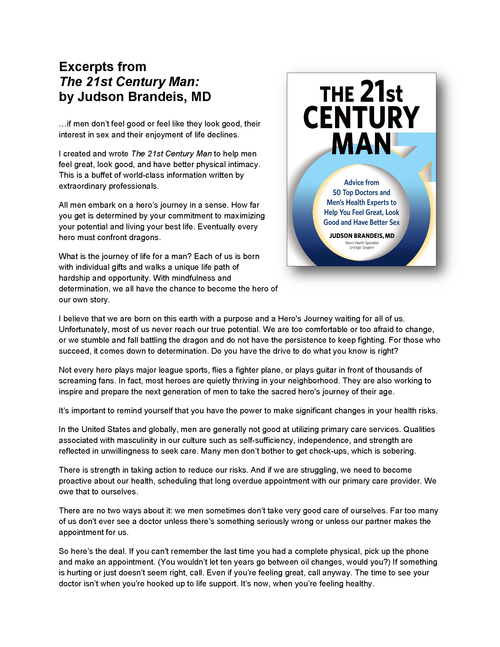 Excerpts from The 21st Century Man