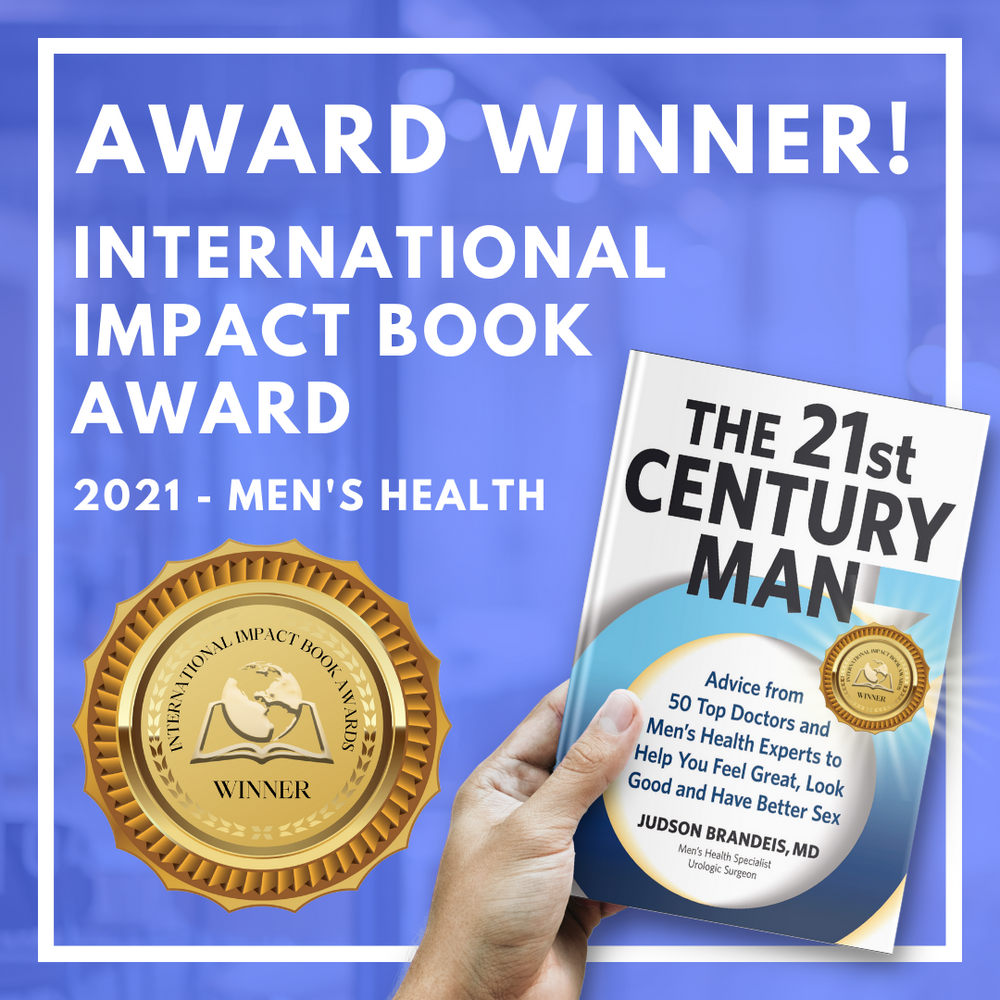 
                  
                    Load image into Gallery viewer, The 21st Century Man won the 2021 International Impact Book Award for Men&amp;#39;s Health
                  
                