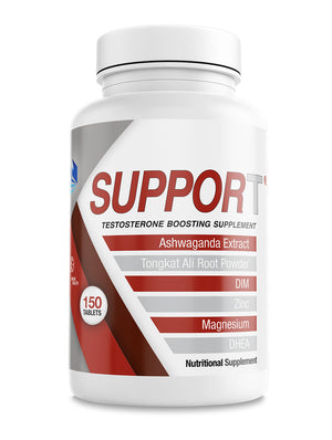 
                  
                    Load image into Gallery viewer, SUPPORT I TESTOSTERONE BOOSTER I 150 TABLETS I 5 MONTHS SUPPLY
                  
                